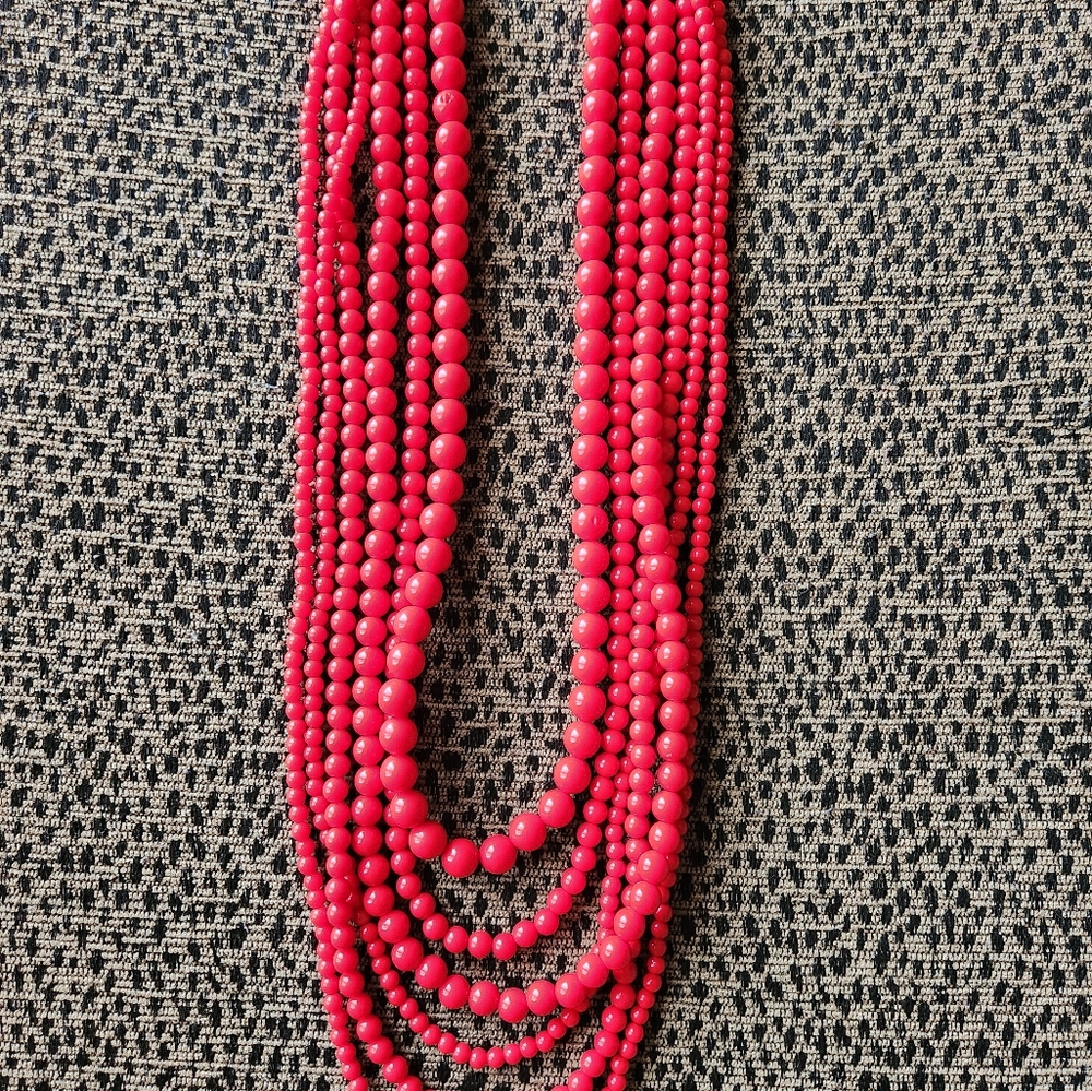 Large Multi-strand Necklace - Picture 3 of 5